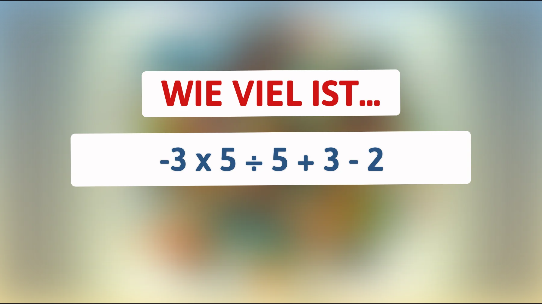 Nur 1% der Menschen können dieses Mathe-Rätsel lösen—bist du schlau genug?"